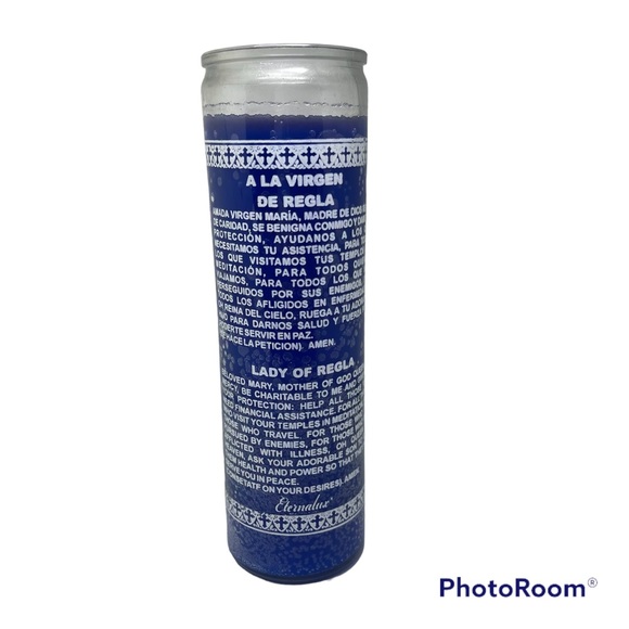Lady of Regla 7 days candle/ vela nuestra señora de Regla 7 días - Picture 2 of 3